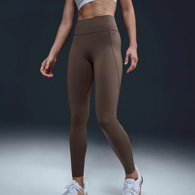 Nike Universa Women's Medium Support High Waisted Full Length Leggings With Pockets-3