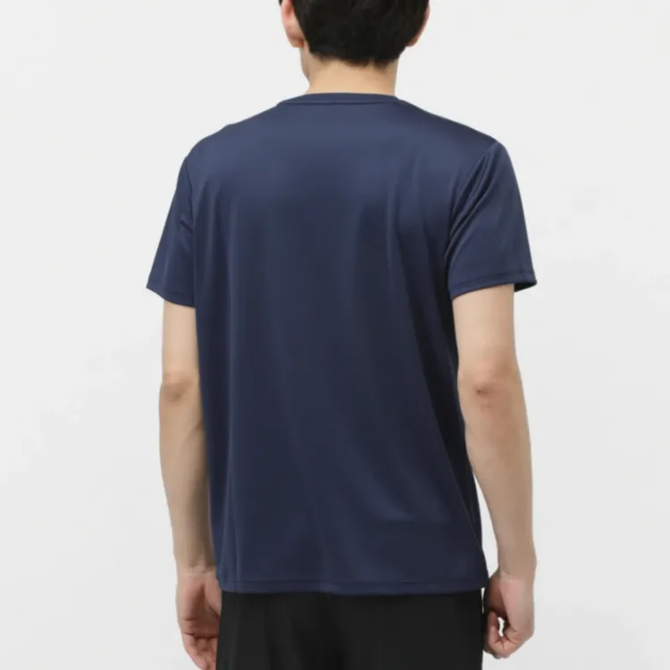 Asics T Shirts Men Blue-2