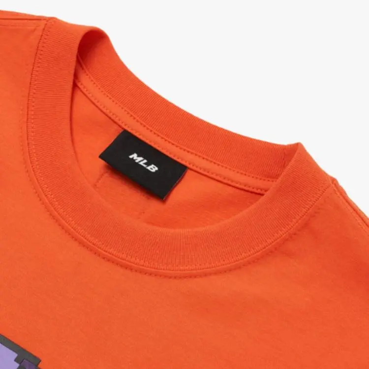 MLB Play Pixel T Shirt Unisex Orange-2