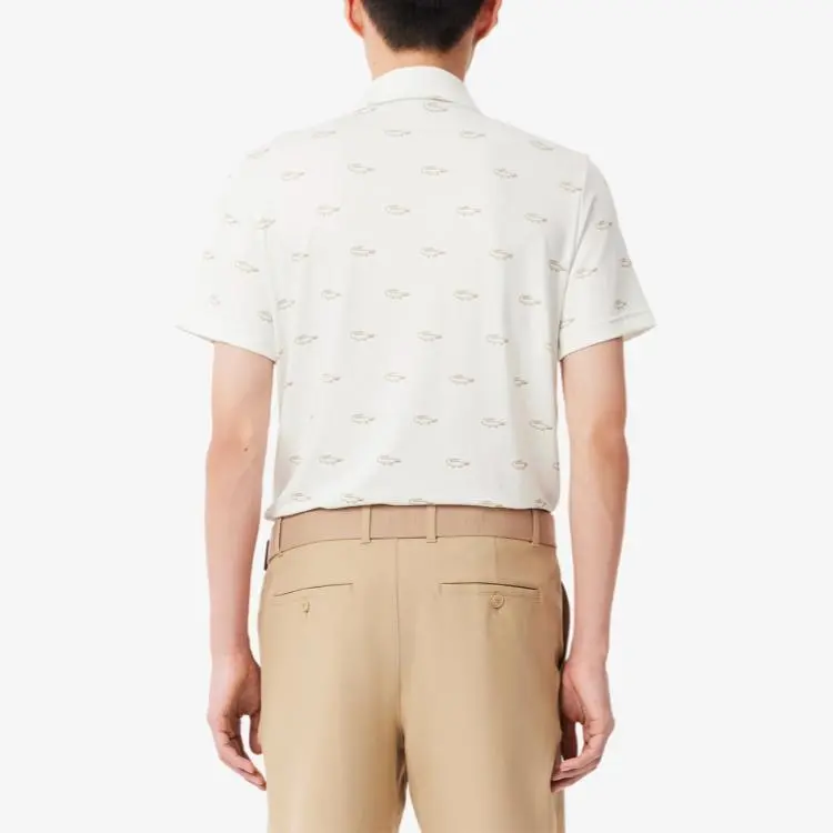LACOSTE Polo Shirts Men Beige-3