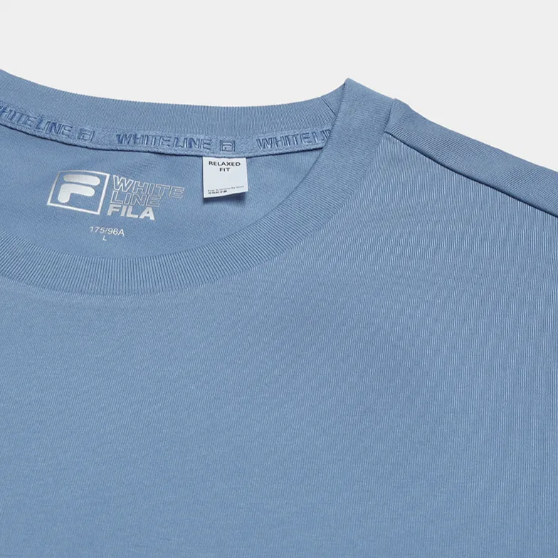 FILA T Shirts Men Tender Blue-2
