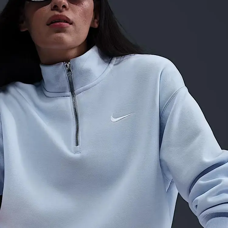 Nike Sportswear Phoenix Fleece Women's Oversized 1/4 Zip Long Sweatshirt-3