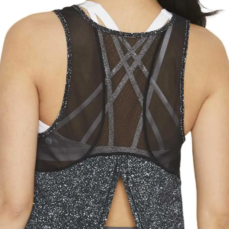 Lululemon Sculpt Tank Tops Women's Black-4