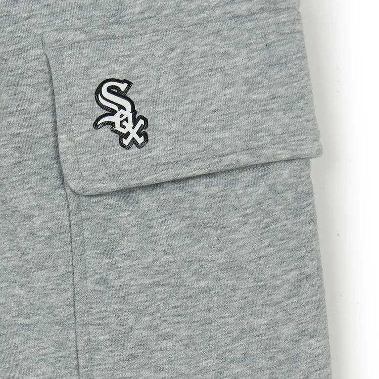 MLB SS25 Cargo Shorts Unisex Heather Gray-4