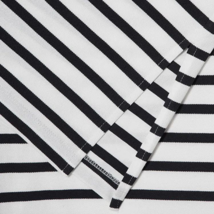 LACOSTE Short Sleeved Dress Women's White-2