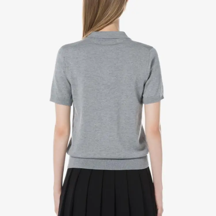 LACOSTE Polo Shirt Women's Gray-3