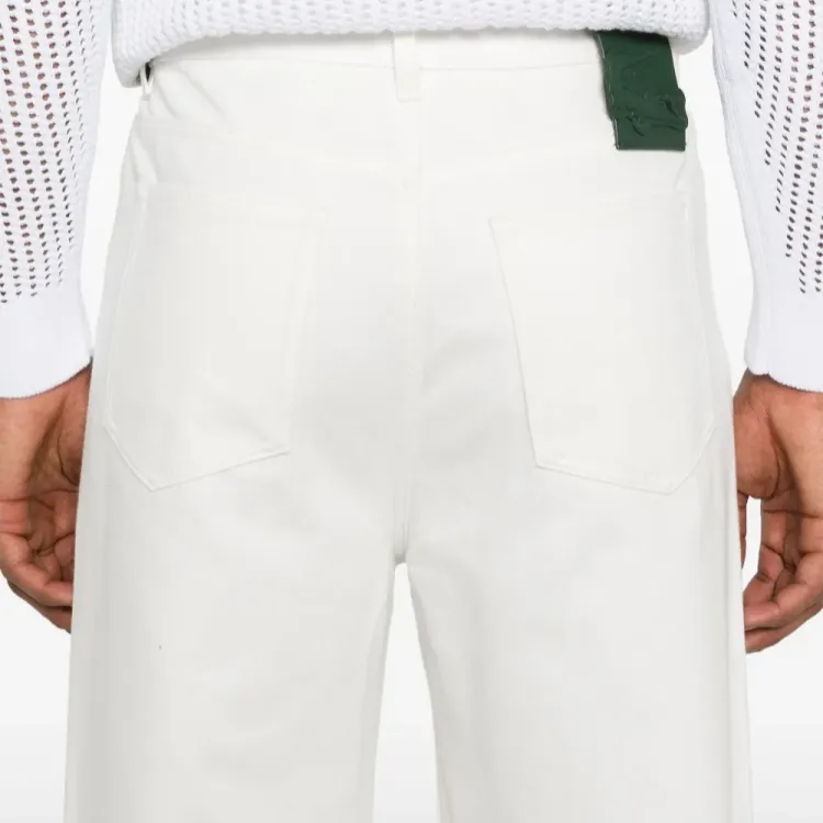 LACOSTE Selvedge Wide Jeans-4