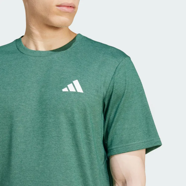 Adidas ESSENTIALSClimacool T Shirt Men's Green-3