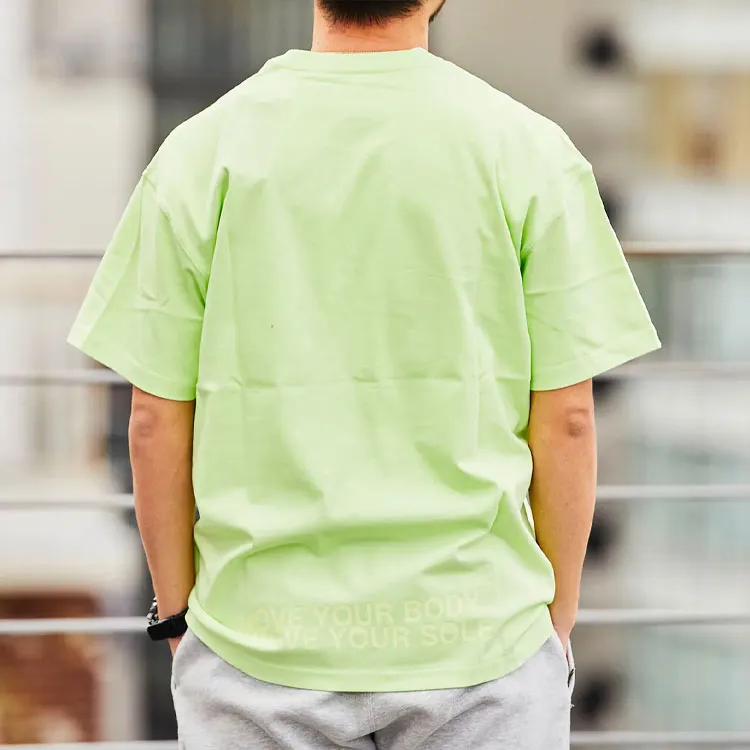 Nike Set-in Sleeve T-Shirt Men's Neon Green-3