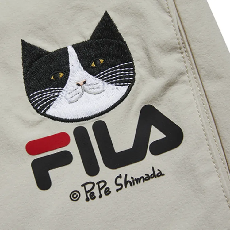 FILA Casual Shorts Men Light Bright Khaki-2