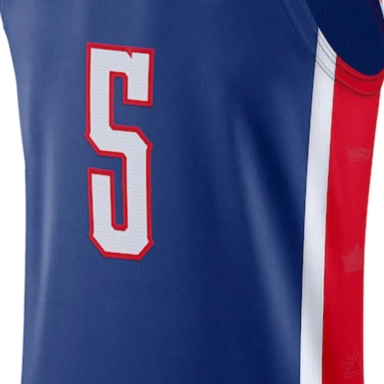 Nike x NBA Sacramento Kings Basketball Jerseys Men's Blue-3