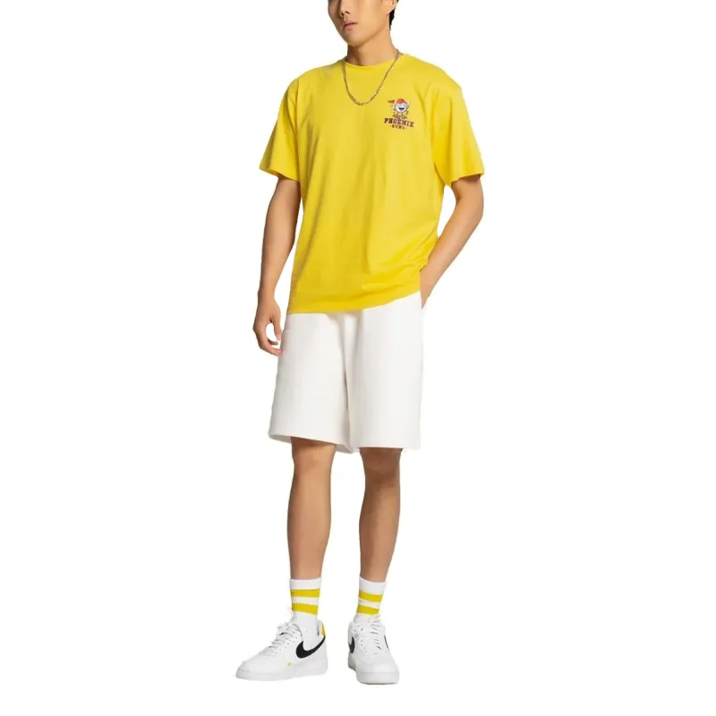 NBA Sun Team T Shirt Unisex Yellow-3