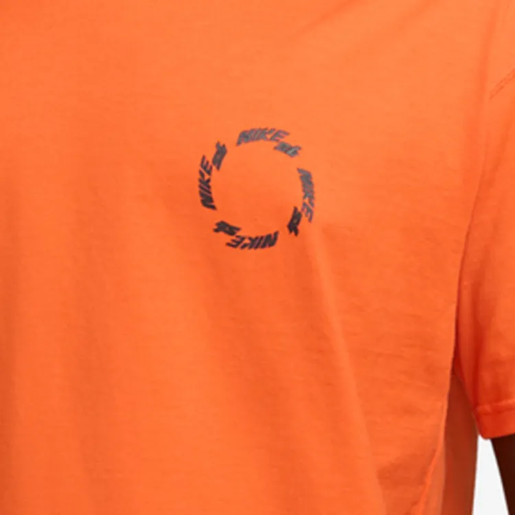 Nike T Shirts Men Safety Orange-2