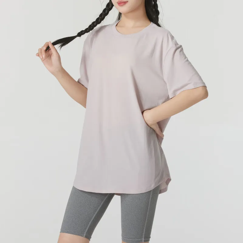 Nike T Shirts Women's Pink-2