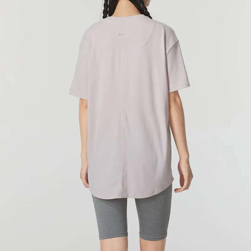 Nike T Shirts Women's Pink-3