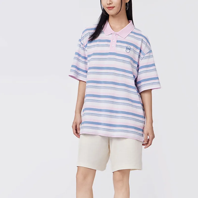 PUMA Downtown Polo Shirt Unisex Light Pink-3