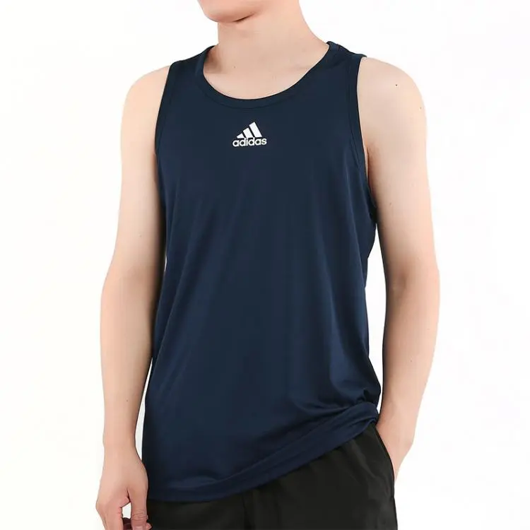 Adidas Tank Top Men's Navy Blue-4