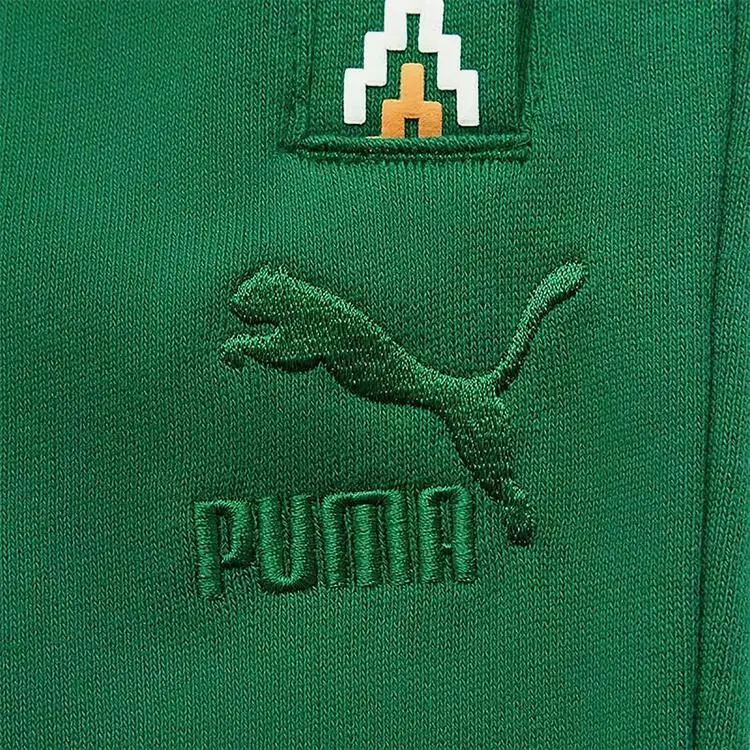 PUMA Casual Shorts Unisex Green-2