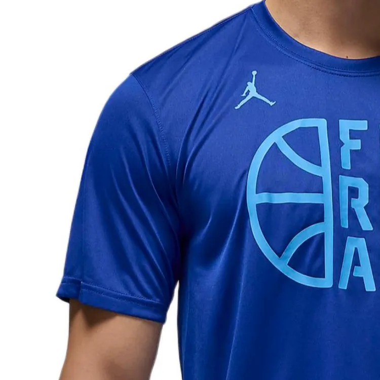 Jordan France Practice Men's Jordan Basketball T Shirt-4