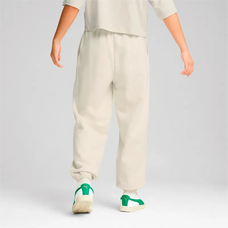 PUMA Women's Essentials Collection Sportstyle Collection FW24 Casual Pants Women's Snow White-3