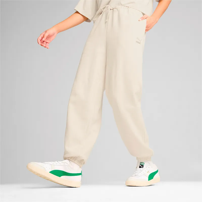 PUMA Women's Essentials Collection Sportstyle Collection FW24 Casual Pants Women's Snow White-2