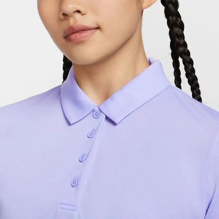 Nike FW24 AS W NK DF VCTRY SS SLD POLO Shirt Women's Purple-4