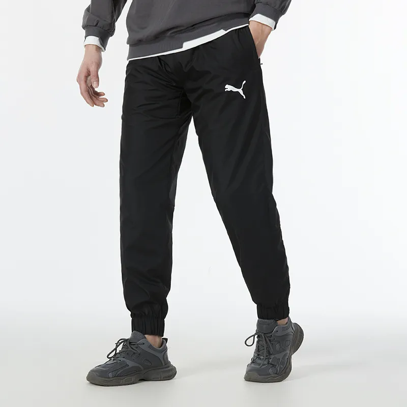 PUMA ACTIVE Knitted Sweatpants Men's Black-2