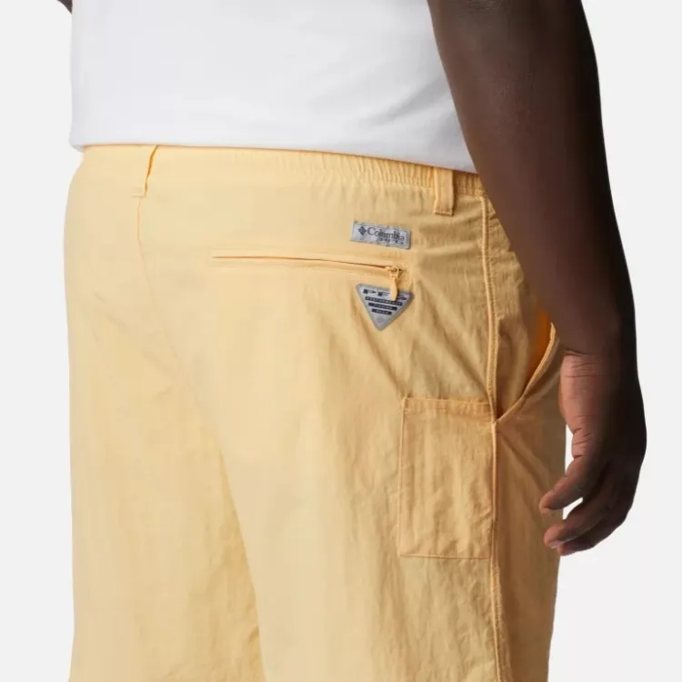 Columbia Casual Shorts Men Light Yellow-4