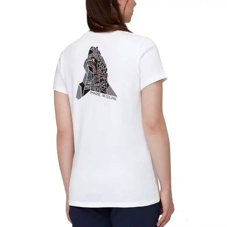 MAMMUT Massone T-Shirt Women's White Summer-3