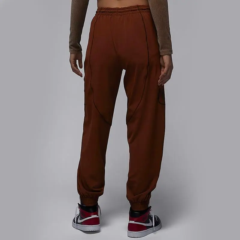 Nike Knitted Sports Pants Women's Brown-4