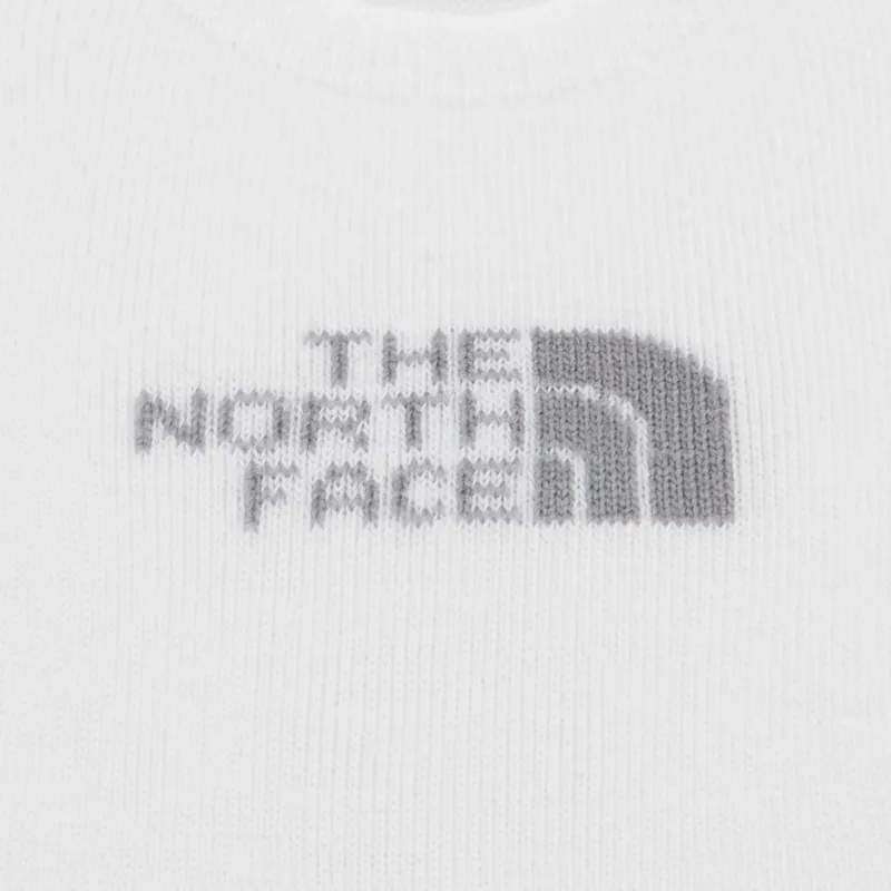THE NORTH FACE No Show Socks Men's 1 Pack White-2