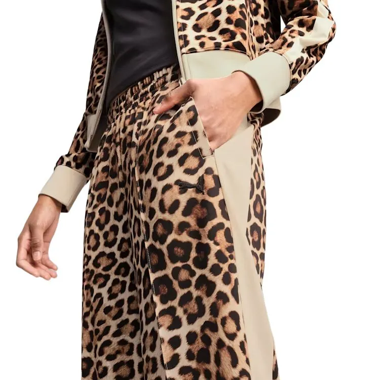 PUMA Pants Recto Con Estampado Integral Para Mujer T7 Leo Luxe-4