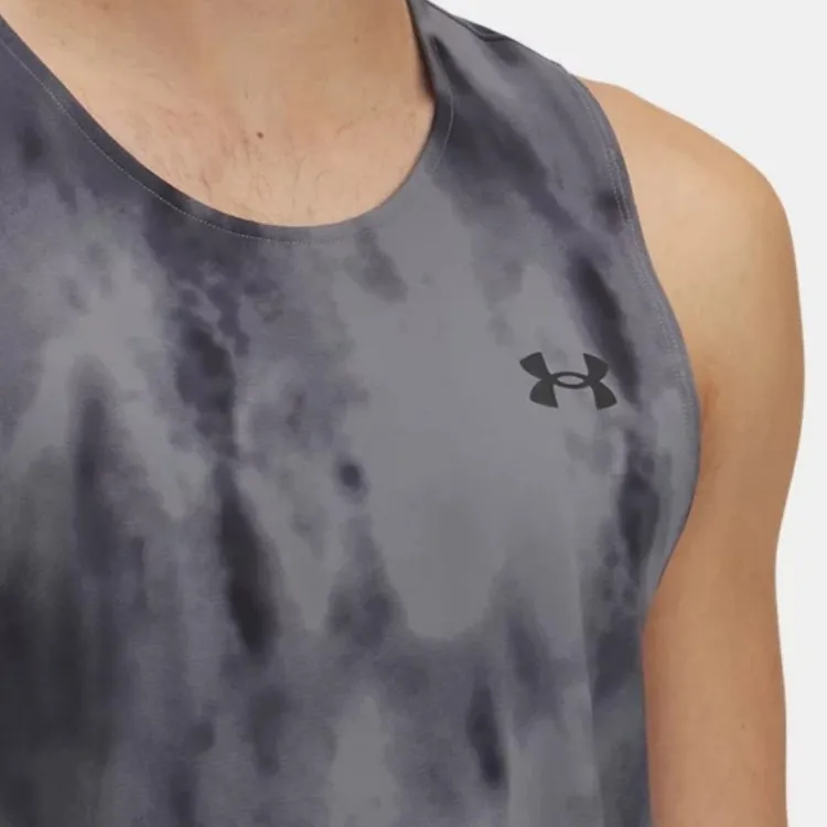 Under Armour Launch Elite Tank Top Men's Gray-2