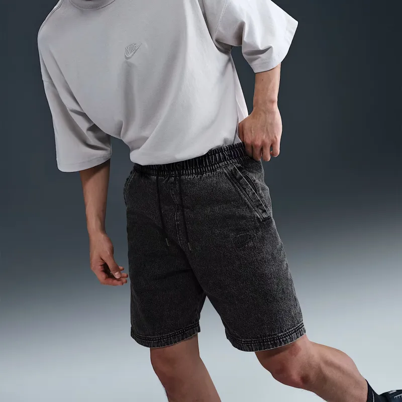 Nike Sportswear Denim Shorts Men's Black-4