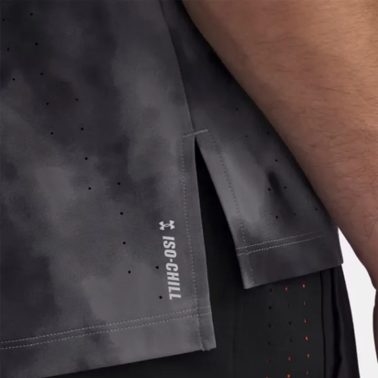 Under Armour Launch Elite Tank Top Men's Gray-4