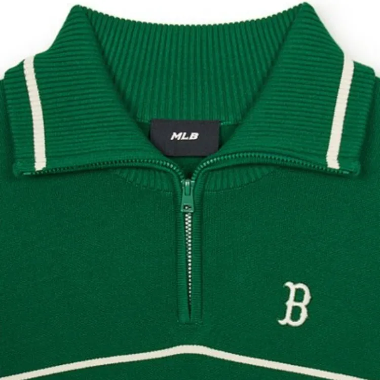 MLB Boston Red Sox Knitwear Women's Green-2