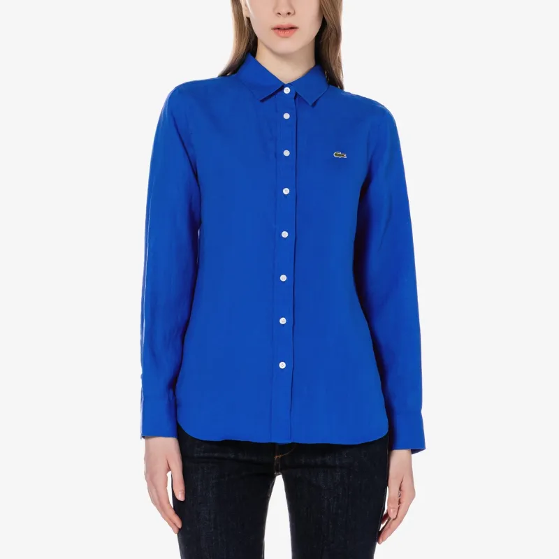 LACOSTE Shirts Women's Blue-1