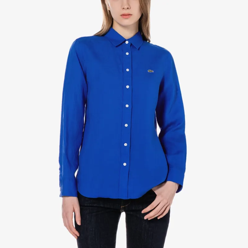 LACOSTE Shirts Women's Blue-3