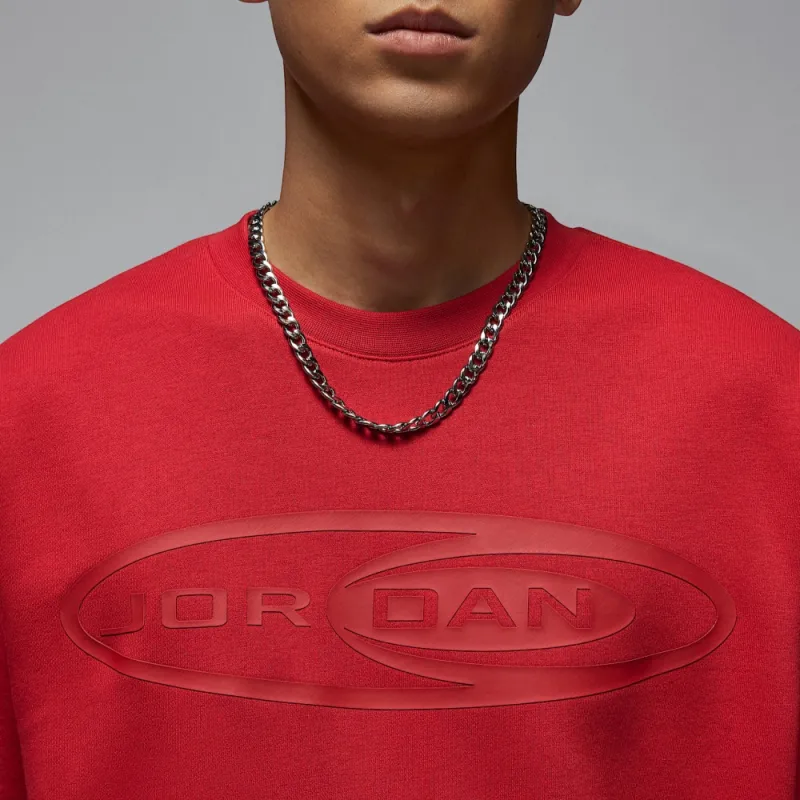 Jordan SS25 Sweatshirt Men's Red-3