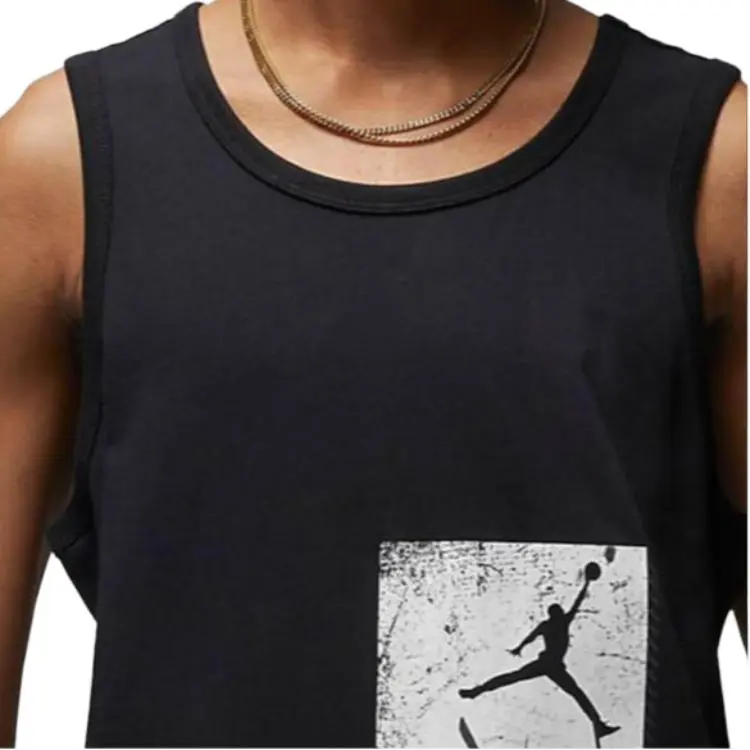 Jordan Essentials Men Graphic Tank Black-3