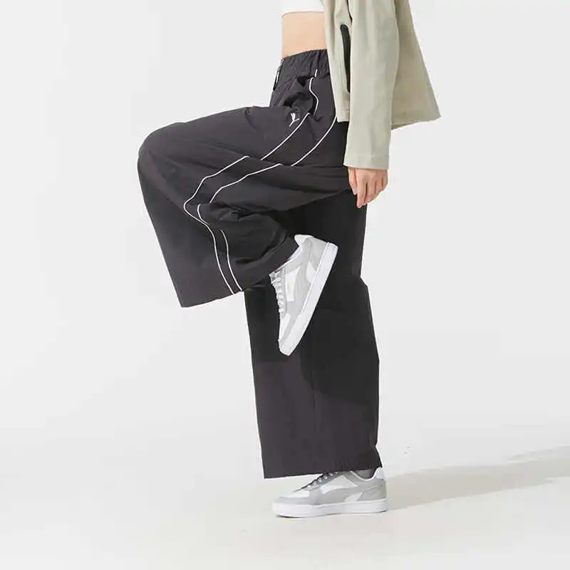 PUMA COLLECTIVET7 FEMME WOVEN Casual Pants Women's Grass Gray 92-4