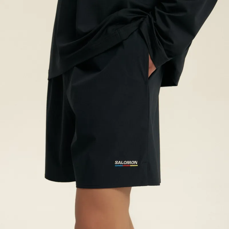SALOMON Casual Shorts Unisex Black-3