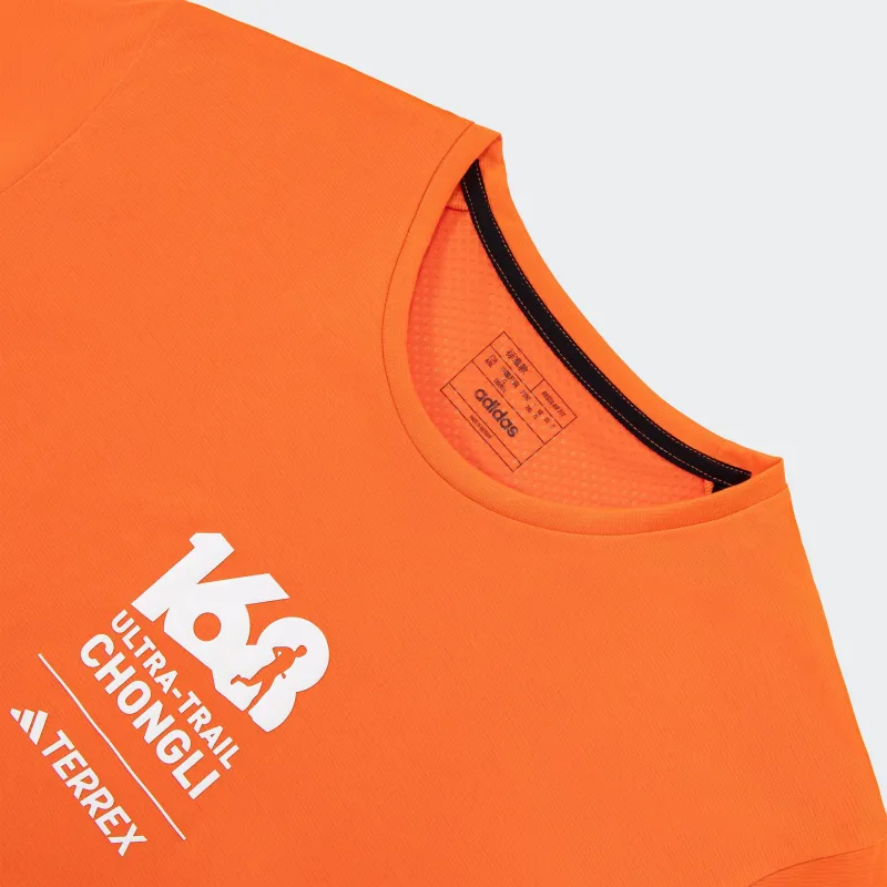 Adidas T Shirt Men's Half Impact Orange-4