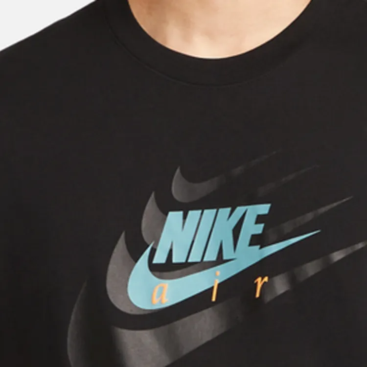 Nike T Shirts Men Black-3
