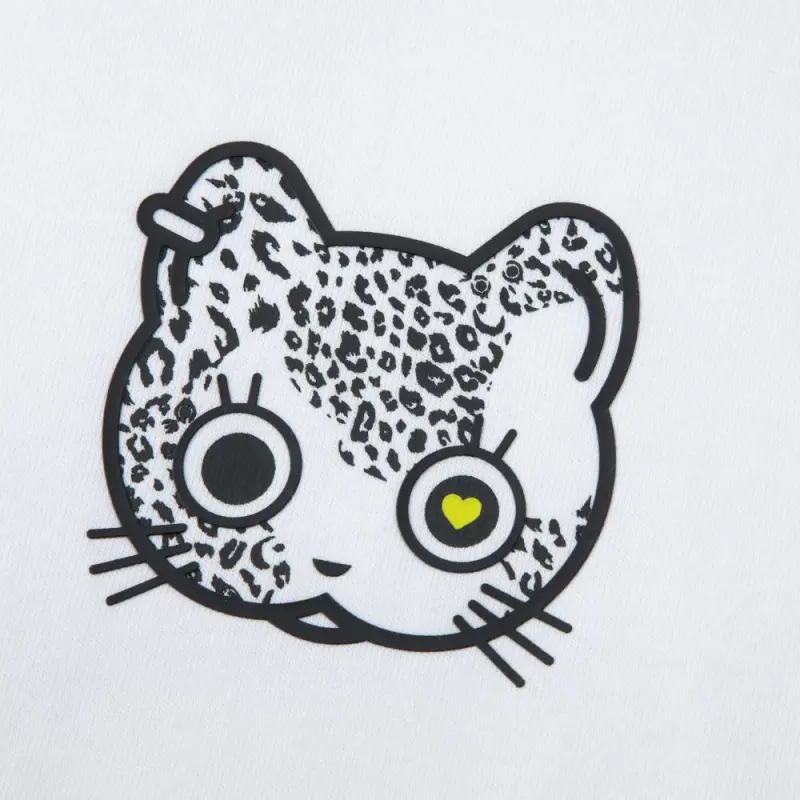 PUMA NEKO GRAPHIC SS TEE T-Shirt Unisex White-4