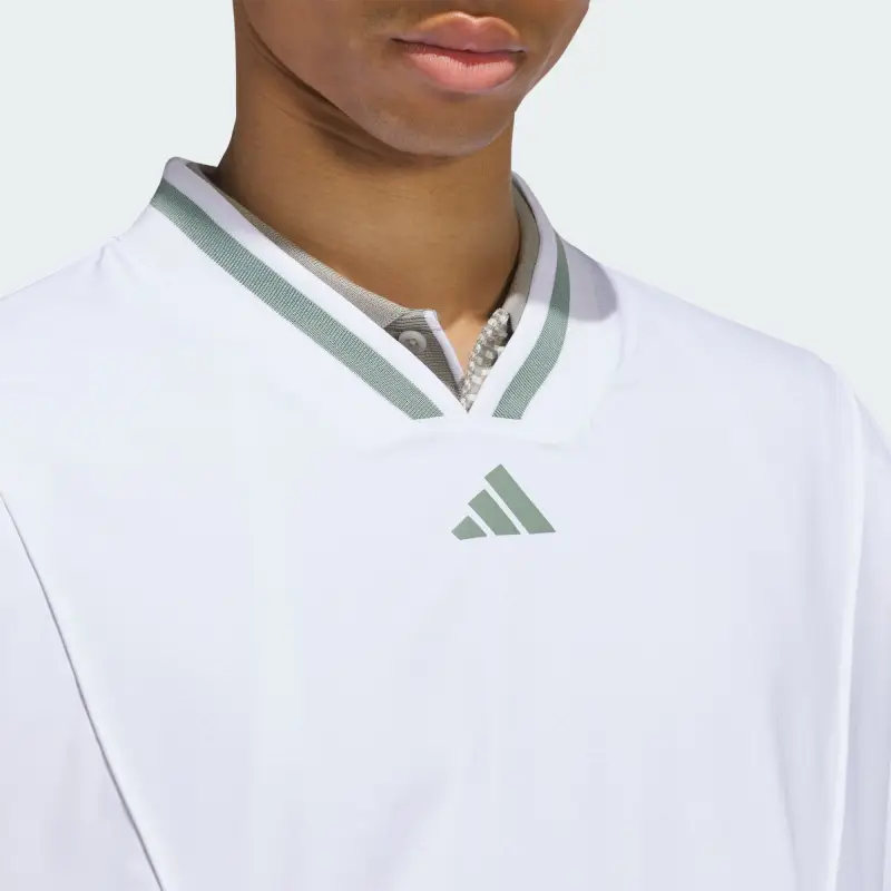 Adidas Free Shipping With AdiClub Beyond Short Sleeve Layer Pullover-5