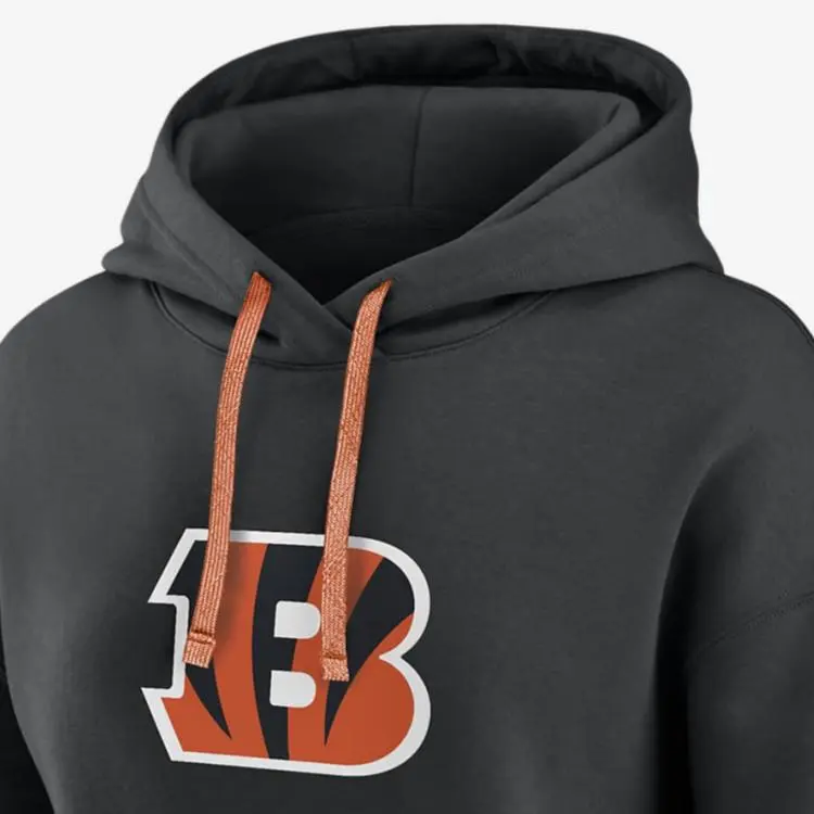 Nike Cincinnati Bengals Sideline Essential Women's Nike Nfl Pullover Hoodie-2