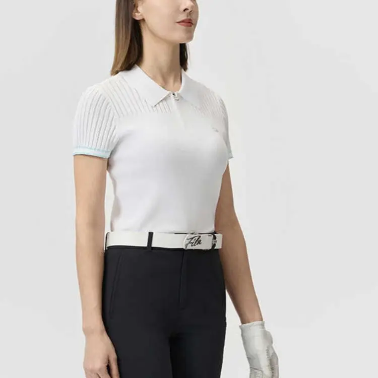 FILA AthleticsGolf Collection Regular T Shirt Women's Jade White-5