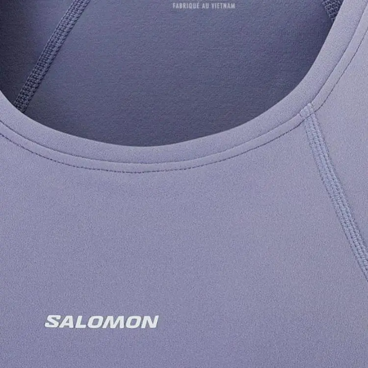 SALOMON Tank Top Women's Blue Granite-3