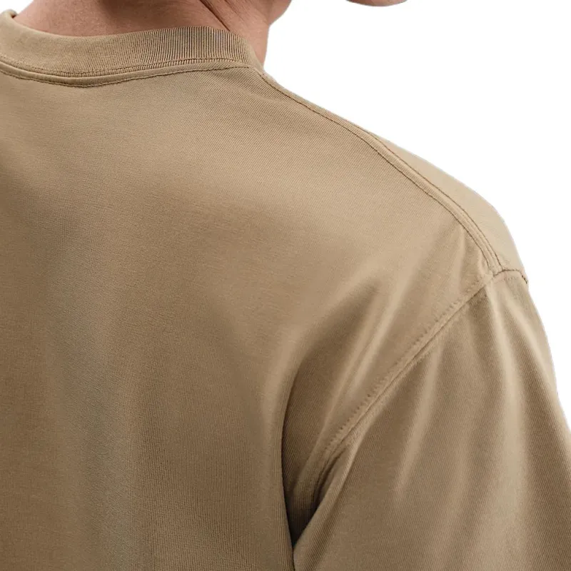 Nike T Shirts Men Khaki-3